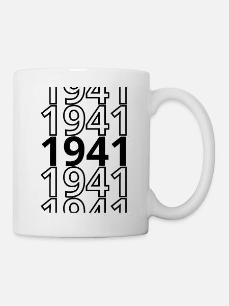 1941 1941 1941 - Tasse - Weiß