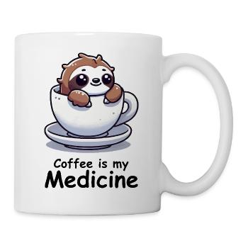 Sloth Coffee Mug - Mug - white - Right