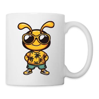 Ant Funny Summer - Mug - white - Right