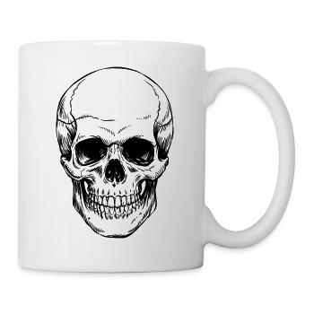 Skull - Mug - white - Right