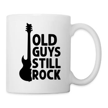 old guys still rock - Mug - white - Right