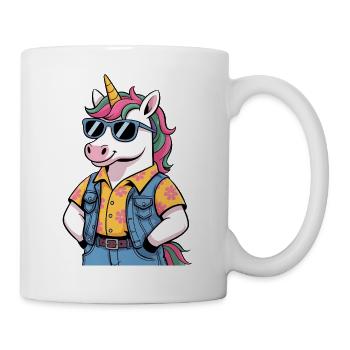 Funny Summer Unicorn - Mug - white - Right