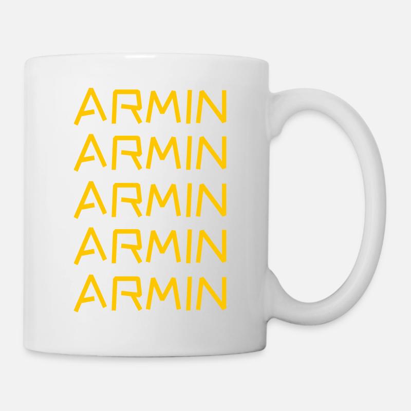 Prénom Armin - Mug blanc - blanc