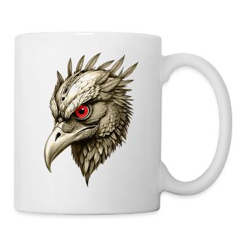 L’oiseau - Mug blanc - blanc - Droite