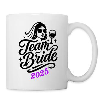 Team Bride 2025 - Mug - white - Right