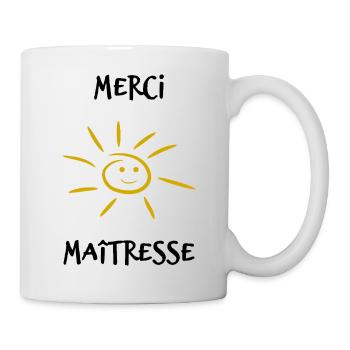 MISTRESS. THANK YOU. THANK YOU MISTRESS - Mug - white - Right