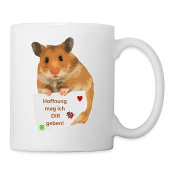 Hamster Note Hope Beacon of Hope - Mug - white - Right