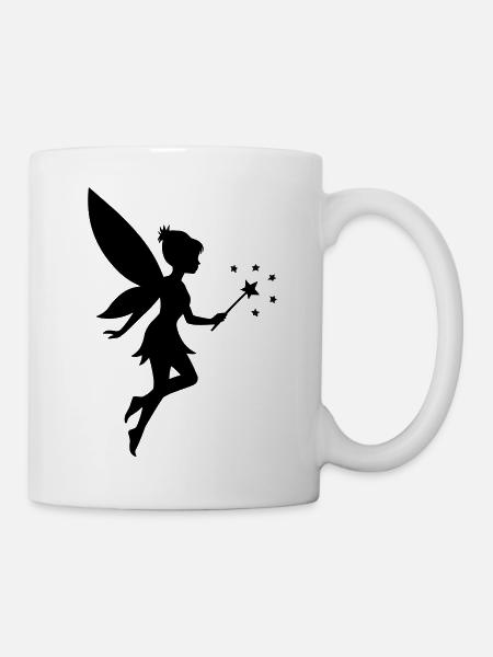 Fée elfe - Mug blanc - blanc