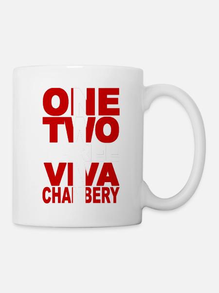 ONE TWO THREE VIVA CHAMBERY ! - Mug blanc - blanc
