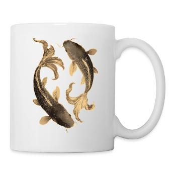 Koi - Tasse - Weiß - Rechts