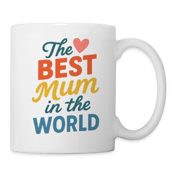 Die beste Mutter der Welt - Tasse - Weiß - Rechts
