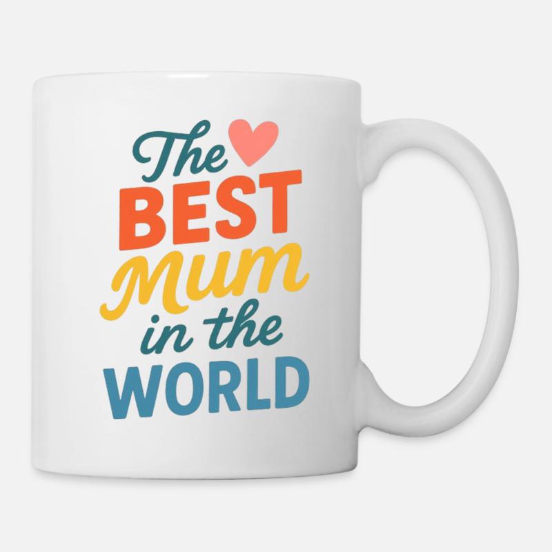La meilleure maman du monde - Mug blanc - blanc