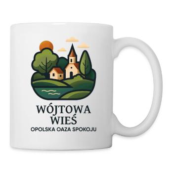 Wójtowa Wieś – Opole Oase der Ruhe - Tasse - Weiß - Rechts