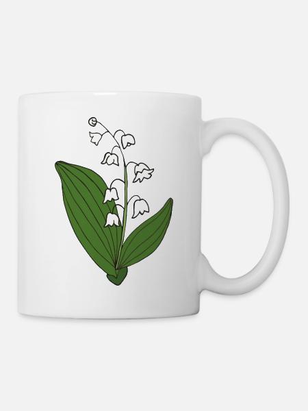 maigloeckchen - Tasse - Weiß