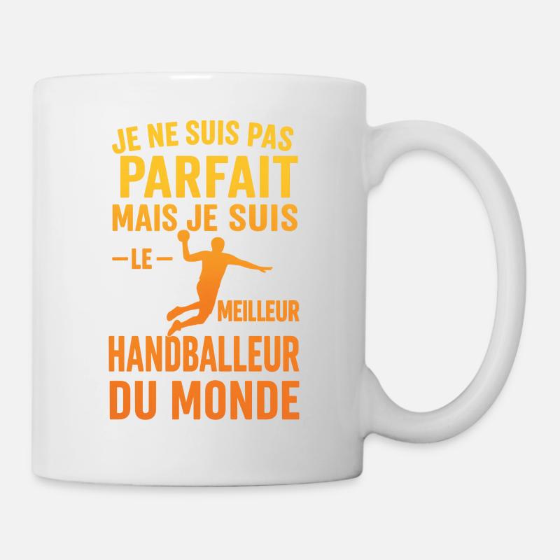 Le meilleur handballeur du monde - Mug blanc - blanc