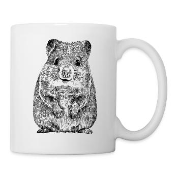 Laughing quokka - Mug - white - Right