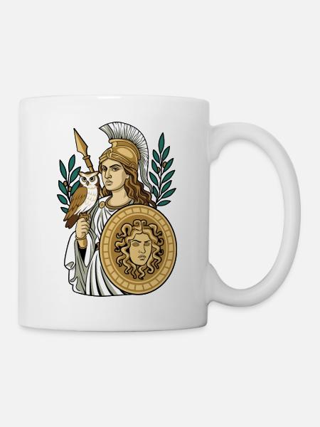 Athene - Tasse - Weiß