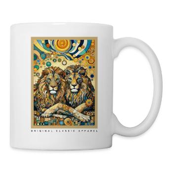 Lions Lion Two Lions - Mug - white - Right