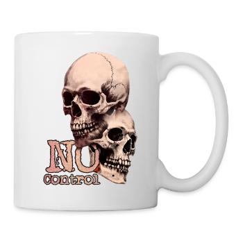 Keine Kontrolle - Tasse - Weiß - Rechts