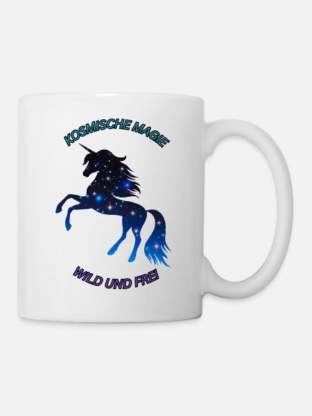 Licorne cosmique - Mug blanc - blanc