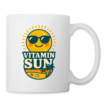 Vitamin Sun - Strand - Vitamin Sun 3D Kawaii - Tasse - Weiß - Rechts
