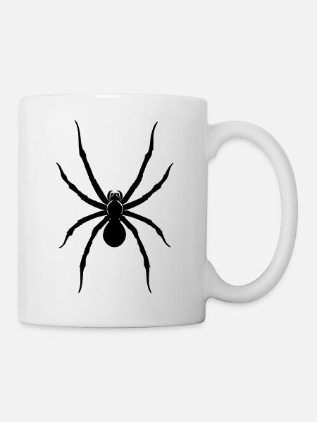 Spinne - Tasse - Weiß