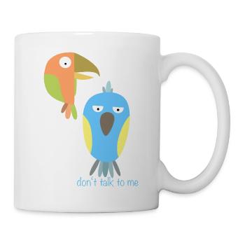 Don't Talk to Me Birds - Mug - white - Right