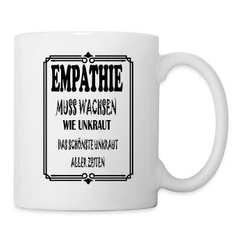 Empathy Text Saying - Mug - white - Right