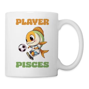 Soccer Player Zodiac Pisces Soccer Club - Mug - white - Right