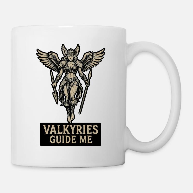 Valkyrie – Guided by the Gods - Mug - white