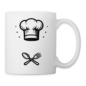Chef and your FIRST NAME - Mug - white - Right