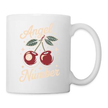 Cherry Angel Number 3 - Mug - white - Right