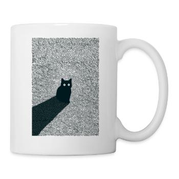 Kitty Dots - Tasse - Weiß - Rechts
