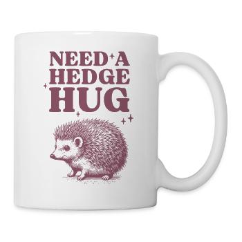 Hedgehog Charm Motif - Mug - white - Right