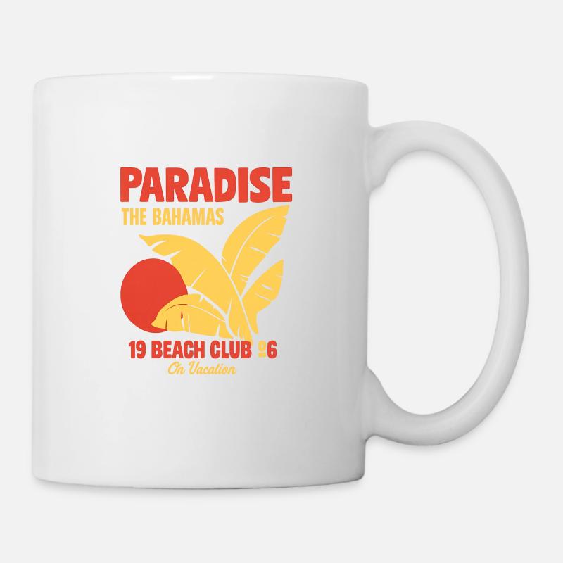 Paradise - Tasse - Weiß
