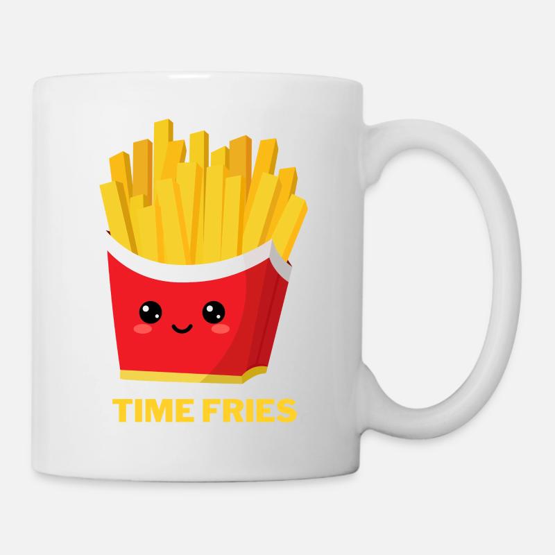 Temps Frites - Mug blanc - blanc