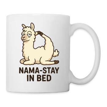 Lama Yoga - Tasse - Weiß - Rechts