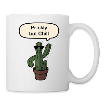 Prickly But Chill Cactus - Mug - white - Right