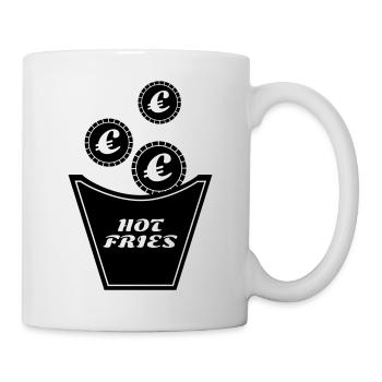 Expensive fries - Mug - white - Right