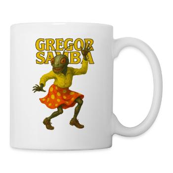 Gregor Samba | Franz Kafkas Gregor Samsa - Tasse - Weiß - Rechts