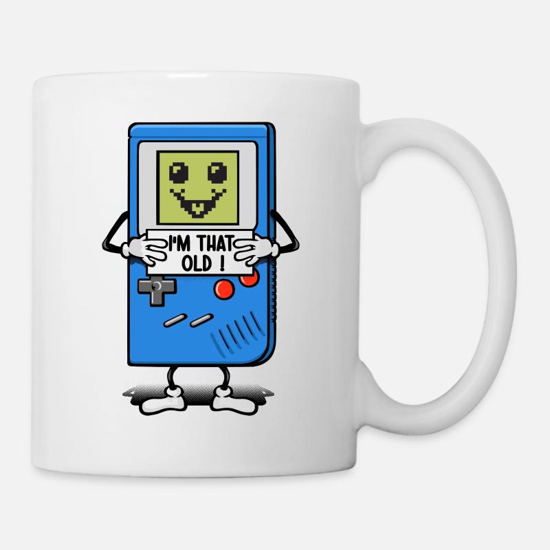 So alt wie eine Spielkonsole - Tasse - Weiß