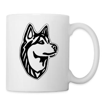 Husky Dog - Mug - white - Right