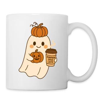 Pumpkin Ghosts Halloween Design - Mug - white - Right
