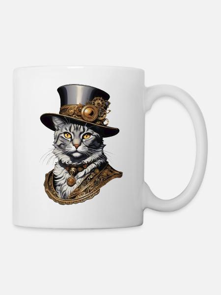 Sir Purrner - Tasse - Weiß