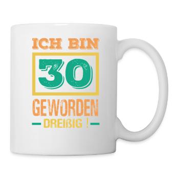 Funny 30th birthday gift - Mug - white - Right