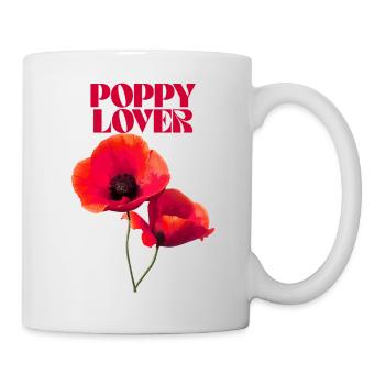 Poppy Lover Floral Design - Mug - white - Right