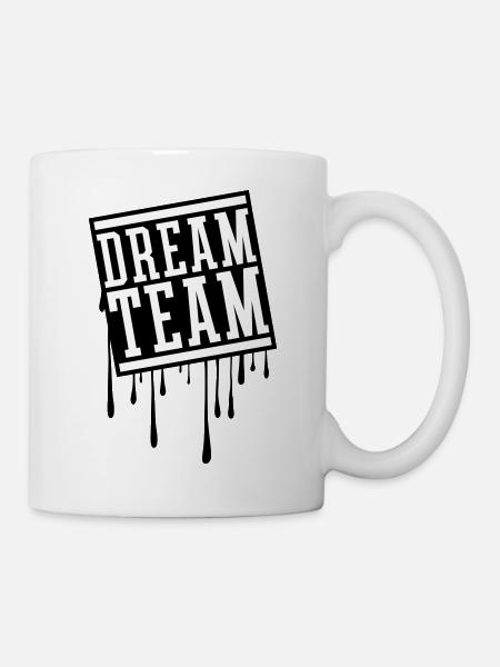 Dream Team - Tasse - Weiß