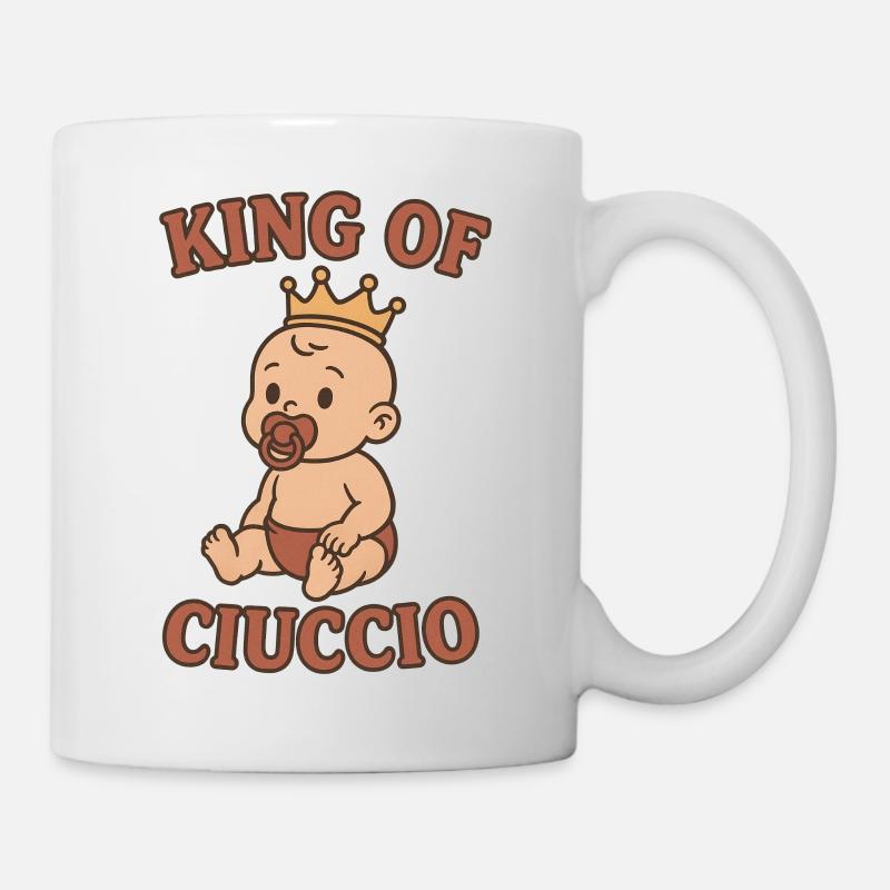ROI DE LA SUCETTE - Mug blanc - blanc