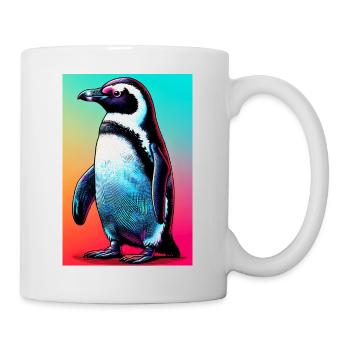 pingouin - Mug blanc - blanc - Droite