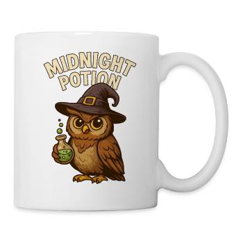 Witch Owl – Magic Potion at Midnight - Mug - white - Right